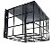 Grade de Proteção Gaiola C/Chapa Para Câmera 15x15x20 - Imagem 3