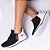Kit 2 Pares Tênis Esportivo Academia Runway Running Masculino - Preto/Verde E Branco/Preto - Imagem 2