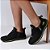 Kit 2 Pares Tênis Esportivo Academia Runway Running Masculino - Preto/Verde E Branco/Preto - Imagem 3