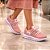 Kit 2 Pares De Tênis Caminhada Corrida Academia Runway Soft Feminino - Branco E Nude - Imagem 6