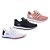 Kit 3 Pares De Tênis Caminhada Corrida Academia Runway Soft Feminino - Branco E Preto E Nude - Imagem 1