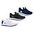 Kit 3 Pares De Tênis Caminhada Corrida Academia Runway Soft Masculino - Branco E Preto E Marinho - Imagem 1