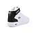 Kit 2 Pares De Tênis Sneaker Estilo Retrô Runway Sportswear Masculino - Branco E Branco/Preto - Imagem 8