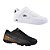 Kit Chuteira Society E Tênis Estilo Retrô Runway Masculino - Preto E Branco/Preto - Imagem 1