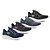 Kit 4 Pares De Tênis Caminhada Academia Runway Training Masculino - Marinho/Verde E Preto/Vermelho E Grafite E Preto/Verde - Imagem 1