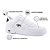 Kit 2 Pares De Tênis Estilo Retrô Sneaker Runway Masculino - Branco/Preto E Branco/Preto - Imagem 7