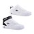 Kit 2 Pares De Tênis Estilo Retrô Sneaker Runway Masculino - Branco/Preto E Branco/Preto - Imagem 1