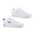 Kit 2 Pares De Tênis Estilo Retrô Sneaker Runway Sportswear Masculino - Branco/Preto E Branco - Imagem 1