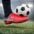 Chuteira Society Grama Sintética Runway Soccer Masculino - Vermelho - Imagem 1