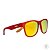 Óculos de Sol Jubah Selva Soft Vermelho  com Lentes Amarela - Imagem 4