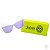 Óculos de Sol Jubah Amanhecer  Transparente e Brilhante  com Lentes Roxa - Imagem 2