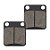 PASTILHA FREIO DIANT CG TIT150 04/08/CBX200/TIT125/Tur/Aero/Stra  00/04 - Imagem 1