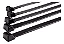 ABRAC STD - K 22LL PRETA 390MM PCT C/ 200UN - Imagem 1