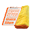 Kit 10 Panos de Microfibra 40X60cm 350gsm Amarelo Lincoln - Imagem 3