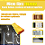 Kit 10 Panos de Microfibra 40X60cm 350gsm Amarelo Lincoln - Imagem 7