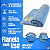 Kit 10 Panos de Microfibra 40X40cm 350gsm Azul Lincoln - Imagem 4