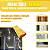 Kit 3 Panos de Microfibra 40X40cm 350gsm Amarelo Lincoln - Imagem 7