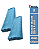 Kit 3 Toalhas de Secagem 40X60cm Azul 435gsm Lincoln - Imagem 1