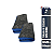 Kit 2 Toalhas de Secagem 60X90cm Cinza 600gsm Lincoln - Imagem 1