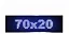 DISPLAY LED 70X20 - Imagem 1
