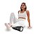 Rolo Miofascial Massagem Foam Roller Pilates Yoga Fisioterapia Exercicio Treino Academia Atividade Fisica Flexibilidade - Imagem 7