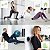 Rolo Miofascial De Massagem Yoga Pilates Alongamento Fisioterapia Ginastica Fortalecimento Musculos Foam Roller - Imagem 3