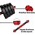 Jogo de Peso Halter Barra Kettlebell Dumbell 6 Em 1 Treino 15Kg Academia Musculaçao Funcional Fitness Cross - Imagem 9