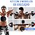 Jogo de Peso Halter Barra Kettlebell Dumbell 6 Em 1 Treino 15Kg Academia Musculaçao Funcional Fitness Cross - Imagem 4