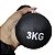 Halter Peso 3kg Emborrachado Antiderrapante Academia Treino Exercicio Pilates Fisioterapia Fortalecimento Musculo - Imagem 2