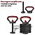 Halter Ajustavel 40Kg kettlebell Dumbell Academia Anilha Musculaçao 6 Em 1 Fitness Treino Fit Fitness - Imagem 2