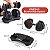 Halter Regulavel 24Kg Dumbell Anilhas Academia Peso Ajustavel Treino Musculaçao Fitness Cross Exercicio Corpo - Imagem 3