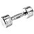 Halter Peso 4kg Cromado Galvanizado Academia Musculaçao Exercicio Triceps Biceps Treino - Imagem 1