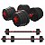 Halter Ajustavel Anilha 30Kg Musculaçao Academia Dumbell Barra Treino Fit Exercicio Fisico - Imagem 5