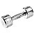 Halter Peso 6kg Cromado Galvanizado Academia Musculaçao Treino Triceps Biceps Exercicio Fitness - Imagem 3