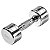 Halter Peso 6kg Cromado Galvanizado Academia Musculaçao Treino Triceps Biceps Exercicio Fitness - Imagem 1