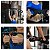 Puxadores Anatomico Com Suporte Pulley Musculaçao Academia Barra Box Cross Treino Fitness Exercicio Abdome Biceps Tricep - Imagem 8