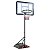 Tabela Cesta de Basquete Altura Ajustavel Rodinhas Jogo Partida Treino Quadra Ar Livre Resistente - Imagem 1