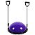 Meia Bola Bosu Elastico Exercicio Alongamento Academia Pilates Yoga Reabilitaçao Fisioterapia Ginastica Musculaçao Step - Imagem 1