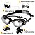 Oculos Nataçao Mergulho Protetor Ouvido Auricular Lente Antiembaçamento Proteçao Uv Piscina Mar Esporte Recreaçao - Imagem 3