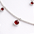 Colar Gargantilha Zircônias Vermelhas – Prata 925 - Imagem 2