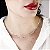 Colar Gargantilha Zircônias Vermelhas – Prata 925 - Imagem 2