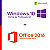 Combo Windows 10 Home/Professional + Office 2016 Professional Plus – Licença Vitalícia -  Para 1 Pc - 32/64 Bits + Nota Fiscal - Imagem 1