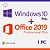 Combo Windows 10 Home/Professional + Office 2019 Professional Plus – Licença Vitalícia - Para 1 Pc - 32/64 Bits + Nota Fiscal - Imagem 1