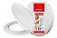 ASSENTO OVAL LINEA LIGHT BRANCO - Imagem 1