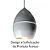 Pendente Saturno branco com cobre - Imagem 1