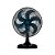 Ventilador Osc Mesa Turbo 6 50cm 6 Pás - 220v - Preto/azul - Imagem 1