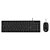 Teclado E Mouse Com Fio Cf300 Usb 1200dpi Teclas Chocolate - Tc310 - Imagem 1