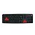 Teclado Usb Office Level Abnt2 Tc308 Preto/vermelho New Link - Imagem 1