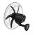 Ventilador Osc Parede Falcon 60cm 6 Pás Bivolt - Preto/azul - Imagem 5