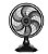Ventilador De  Mesa/parede 2 Em 1  Maxx Force 150w 6p 40cm 220v Bvt400 Preto Britania - Imagem 1